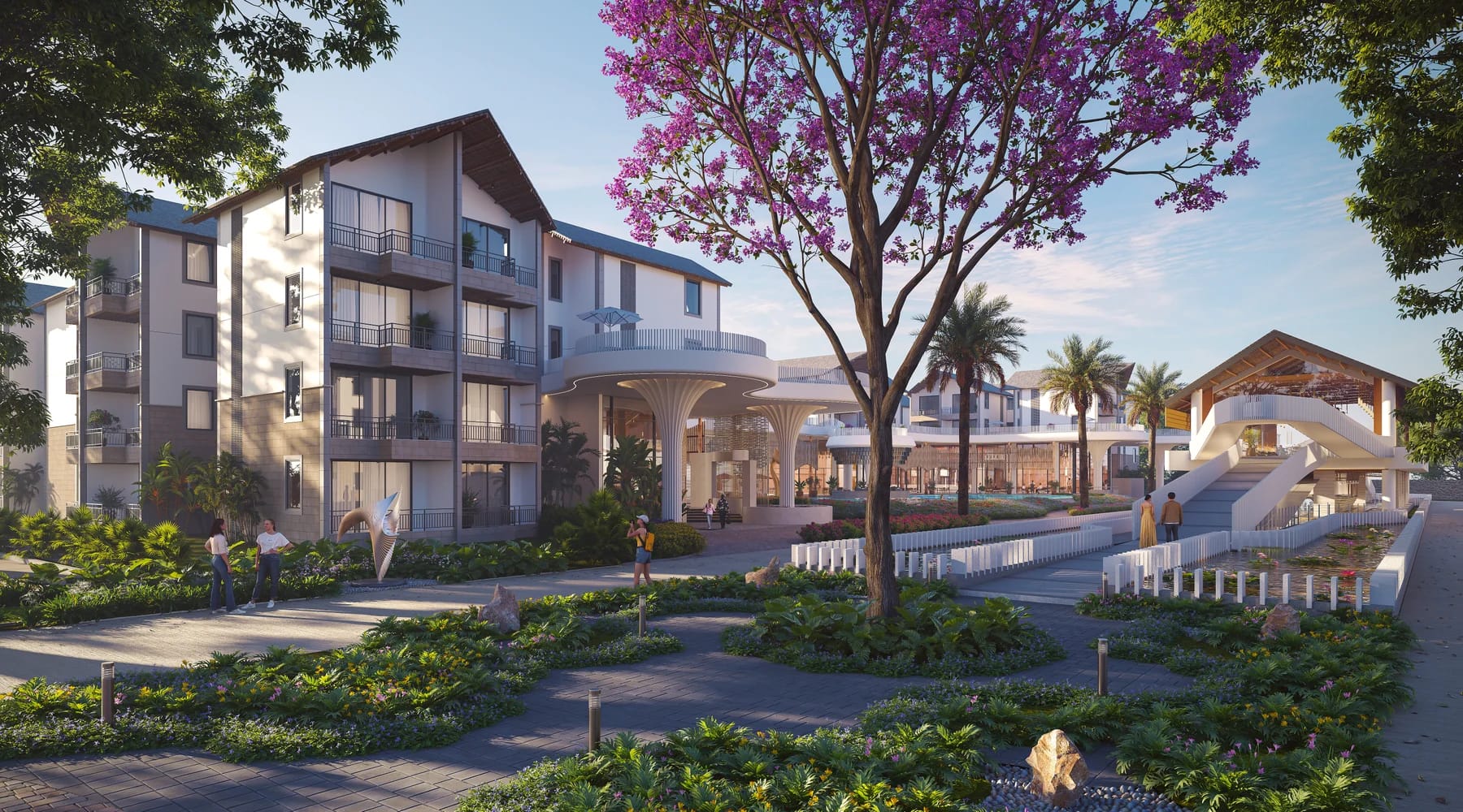 Landscape KRE Township – Commercial project by JSA Architects in Udaipur, Rajasthan